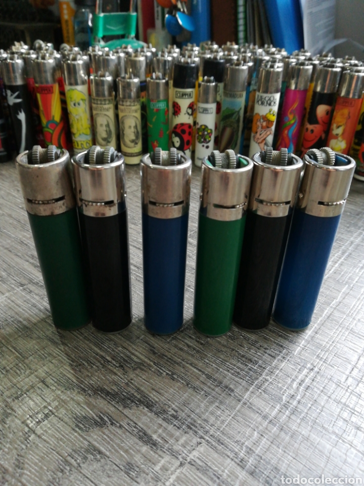 Mecheros: Lote 6 Mecheros clipper regulables - Foto 1