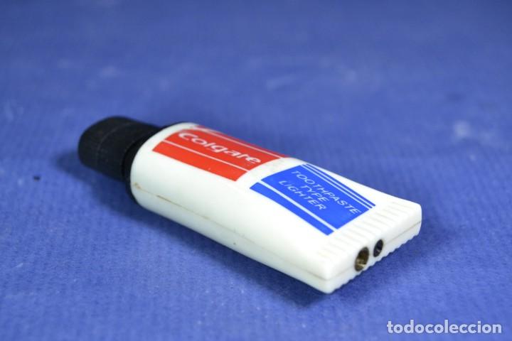 Mecheros: Mechero con forma de pasta de dientes colgate - Foto 3