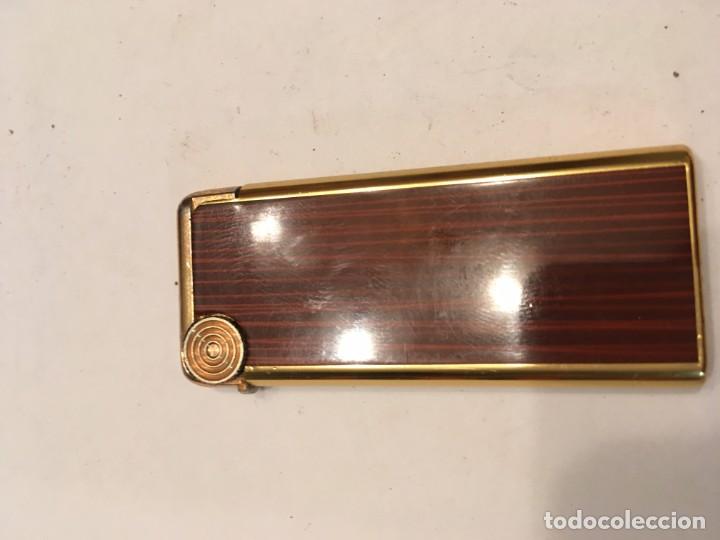 Mecheros: mechero SILVER MATCH chapado en oro funciona - Foto 2