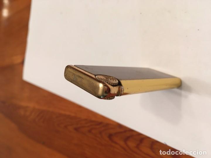Mecheros: mechero SILVER MATCH chapado en oro funciona - Foto 4