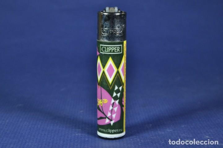 Mecheros: Clipper con dibujo de rombos - Foto 4