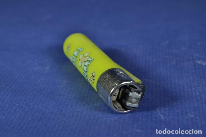 Mecheros: Clipper Flower Power amarillo - Foto 3
