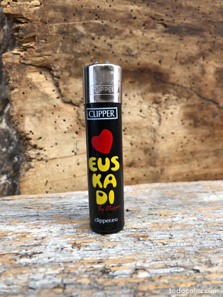 Mecheros: CLIPPER - MECHERO - ENCENDEDOR - EUSKADI - ORIGINAL - Foto 1