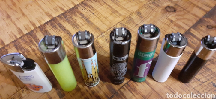 Mecheros: CLIPPER - LOTE DE 7 MECHEROS - Foto 17