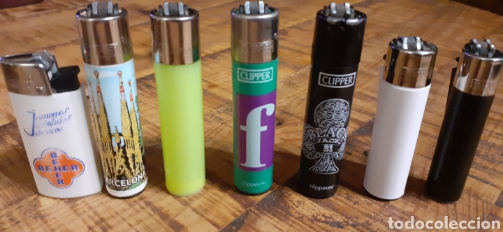 Mecheros: CLIPPER - LOTE DE 7 MECHEROS - Foto 1