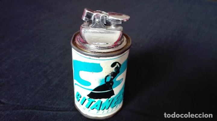 Mecheros: ENCENDEDOR EN BOTE DE TABACO GITANES - Foto 8
