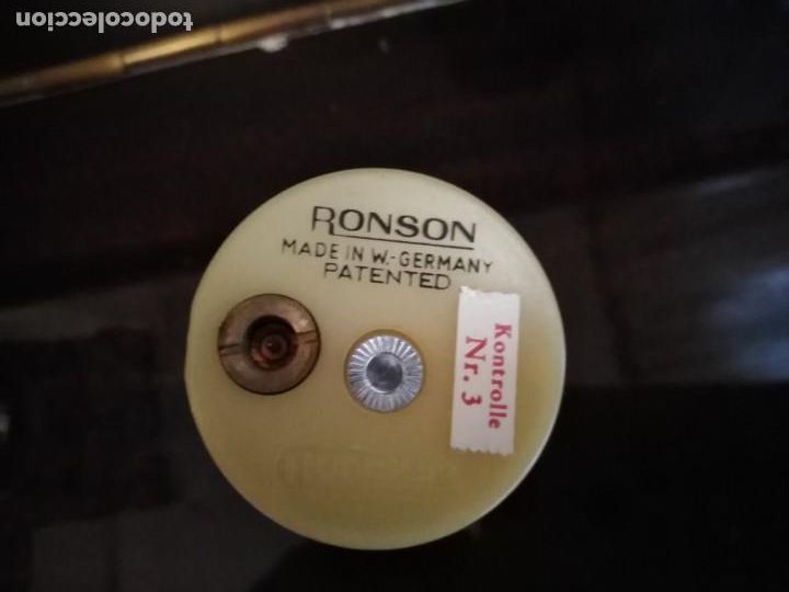 Mecheros: Mechero antiguo sobremesa Ronson - Foto 6