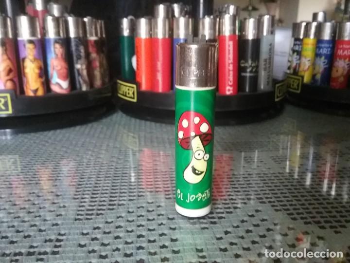Mecheros: Mechero/encendedor Clipper lighter, El Joseta. Seta. - Foto 1