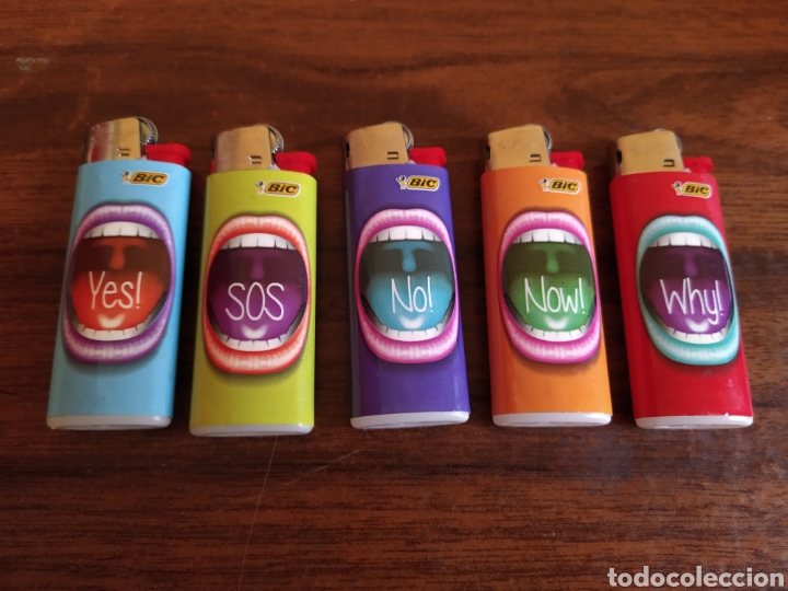 Mecheros: Lote 5 mini-encendedores BIC. - Foto 1