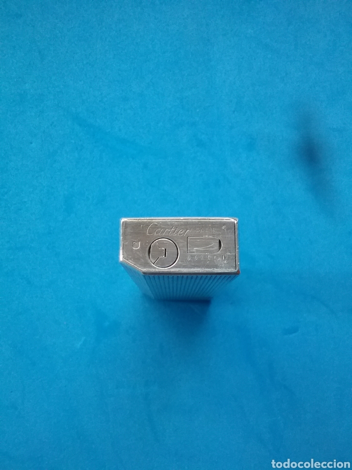 Mecheros: Mechero Cartier en plata . - Foto 5