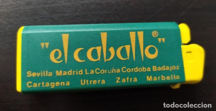 Mecheros: Mechero de pl&aacute;stico marca El Caballo - Foto 2