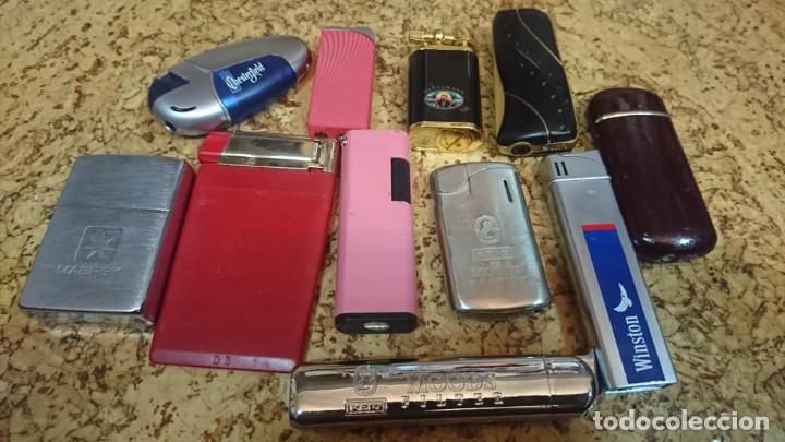 Mecheros: LOTE DE 11 MECHEROS DE COLECCI&Oacute;N - Foto 2