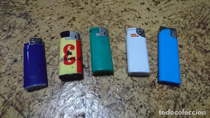 Mecheros: LOTE DE 5 MECHEROS DE COLECCI&Oacute;N - Foto 2