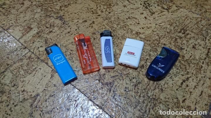 Mecheros: LOTE DE 5 MECHEROS DE COLECCI&Oacute;N - Foto 1