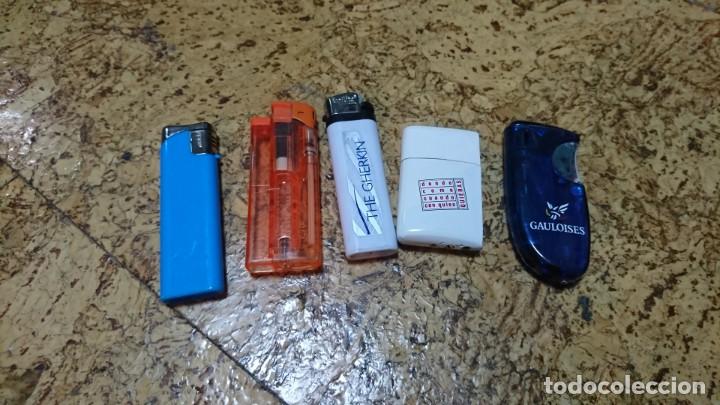 Mecheros: LOTE DE 5 MECHEROS DE COLECCI&Oacute;N - Foto 2