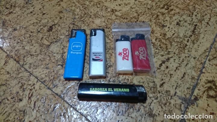 Mecheros: LOTE DE 5 MECHEROS DE COLECCI&Oacute;N - Foto 1