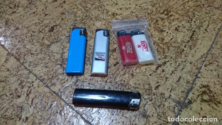 Mecheros: LOTE DE 5 MECHEROS DE COLECCI&Oacute;N - Foto 2