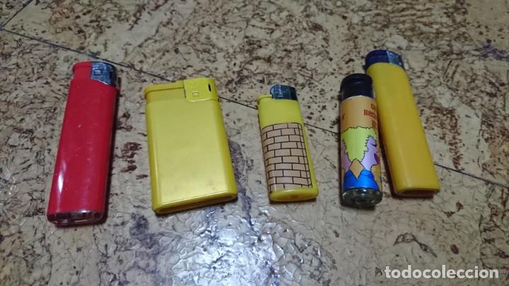 Mecheros: LOTE DE 5 MECHEROS DE COLECCI&Oacute;N - Foto 2