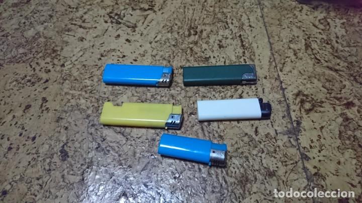 Mecheros: LOTE DE 5 MECHEROS DE COLECCI&Oacute;N - Foto 2