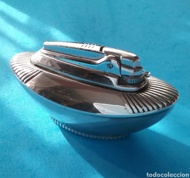 Mecheros: Mechero Ronson en plata. - Foto 1