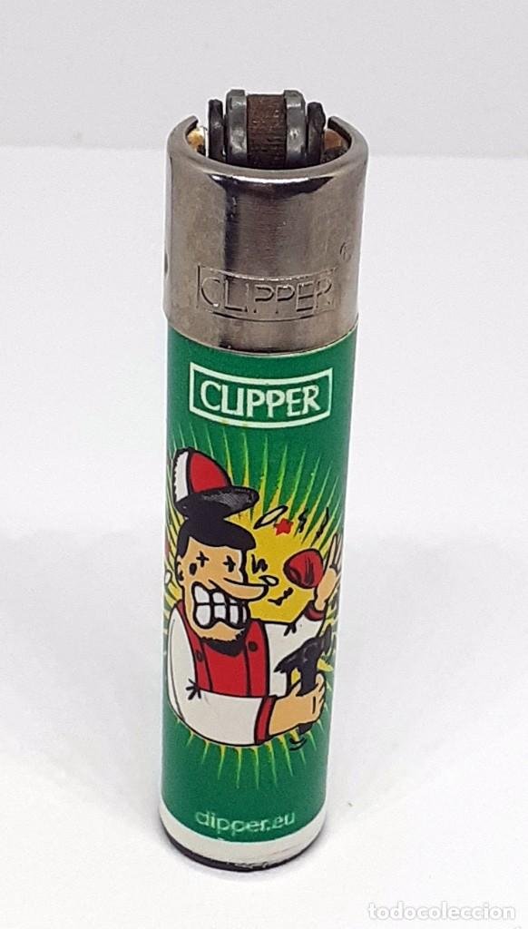 mechero clipper fumeta con gas y piedra - Buy Antique and collectible  lighters on todocoleccion