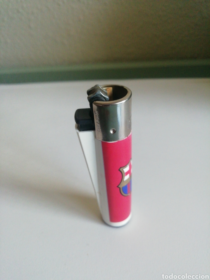 Mecheros: Encendedor Clipper del CF. Barcelona - Foto 2