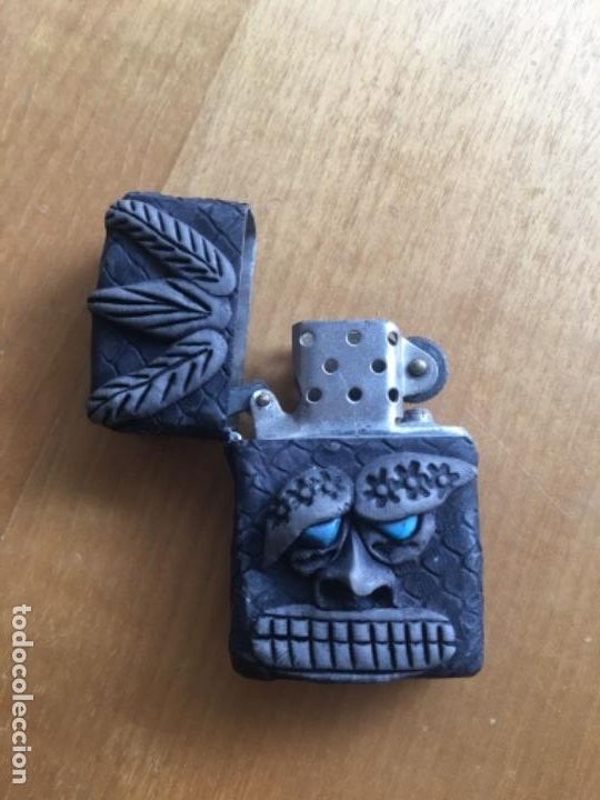 Mecheros: Mechero tipo zippo indio - Foto 2