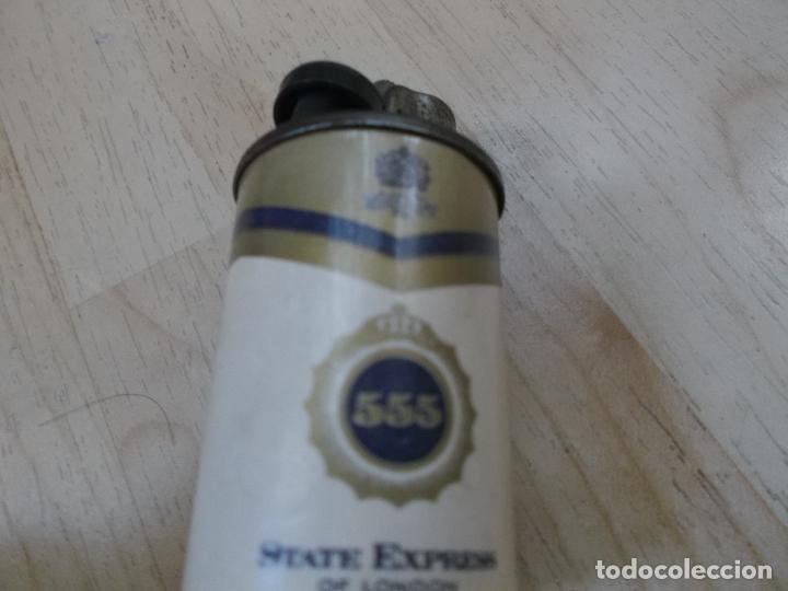 Mecheros: mechero, 555, marca de tabaco, antiguo, - Foto 7