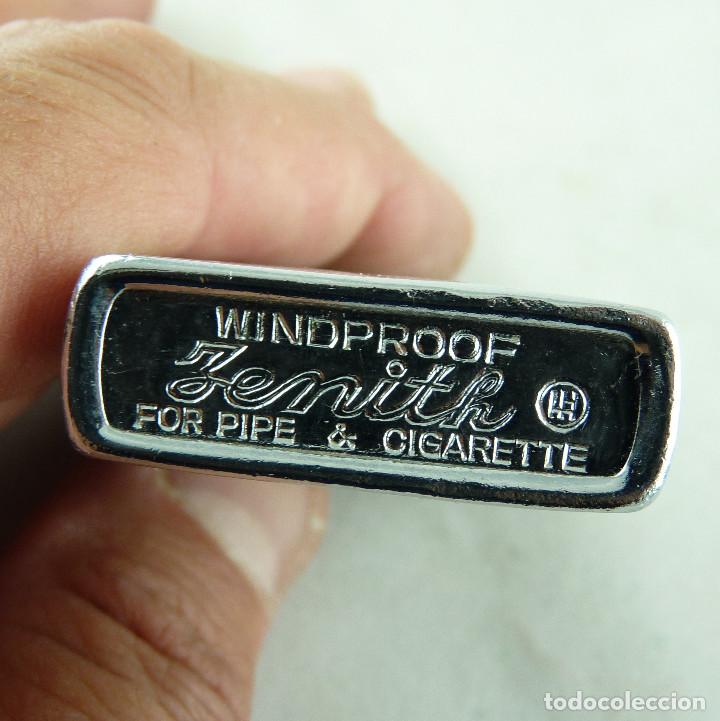 Mecheros: MECHERO ZENITH WINDPROOF - GRABADO VICTOR - Foto 6