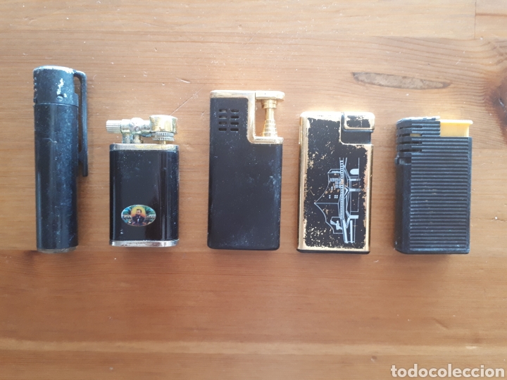 Mecheros: Lote 5 mechero colecci&oacute;n - Foto 1