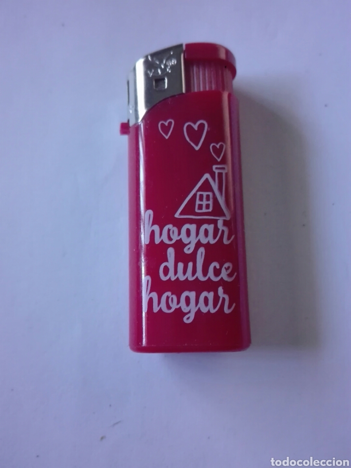 Mecheros: MECHERO SLOGAN HOGAR DULCE HOGAR - Foto 1