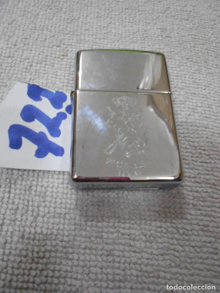 Mecheros: MECHERO ZIPPO ORIGINAL GRABADO CON COMPA&Ntilde;IA DEL EJERCITO - Foto 1