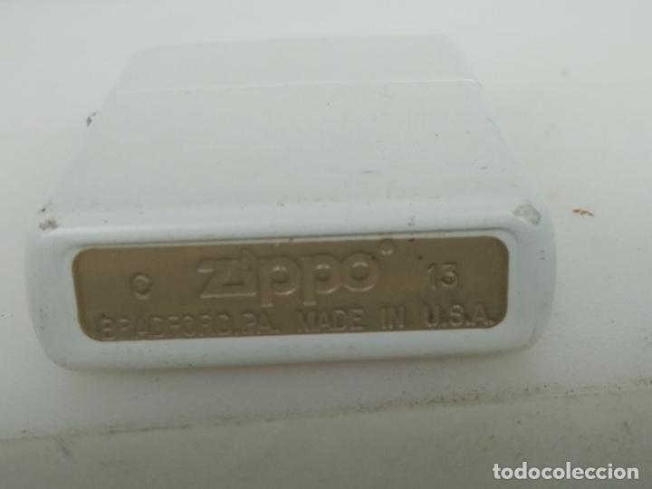 Mecheros: Zippo blanco 03 - Foto 2