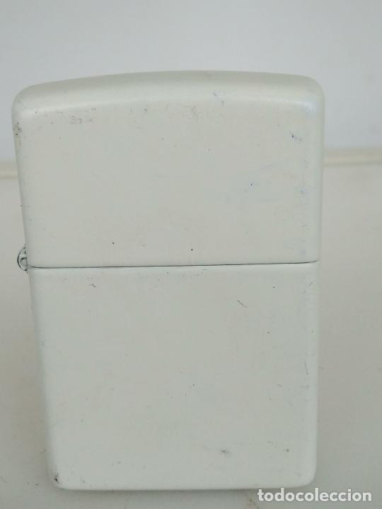 Mecheros: Zippo blanco 03 - Foto 3