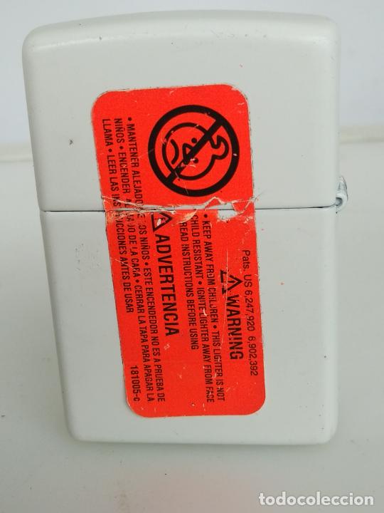 Mecheros: Zippo blanco 03 - Foto 1