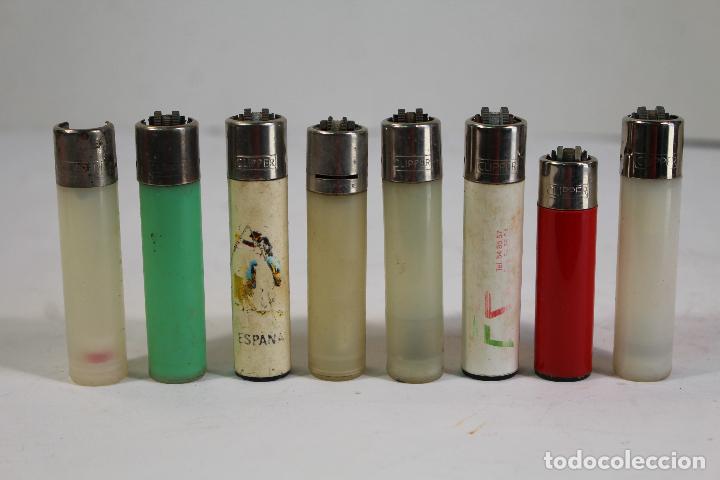Mecheros: lote de 6 antiguos clipper - Foto 1