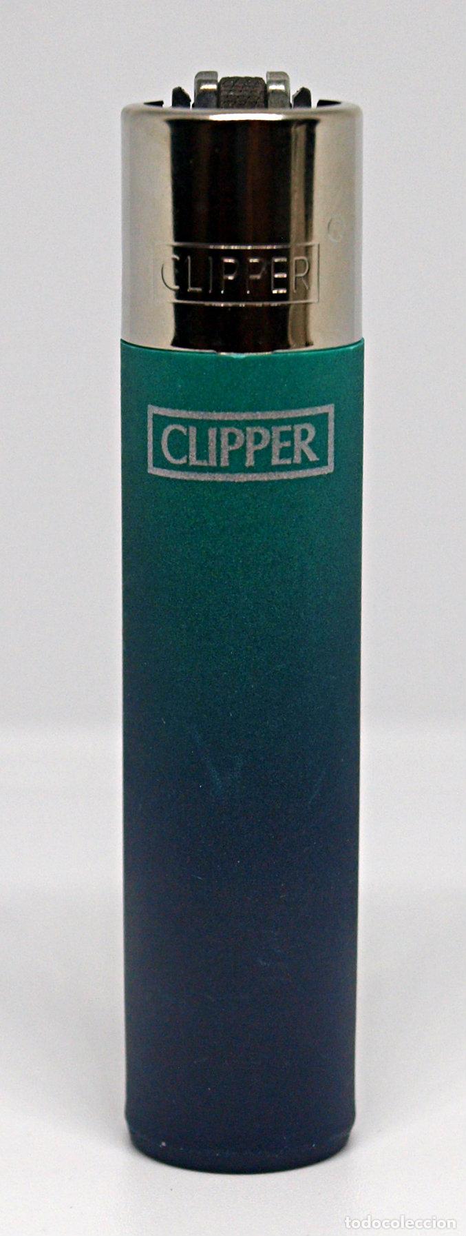 Mechero Clipper Classic Solid Large color azul (1 ud.) | Clipper | Saltón  Verde