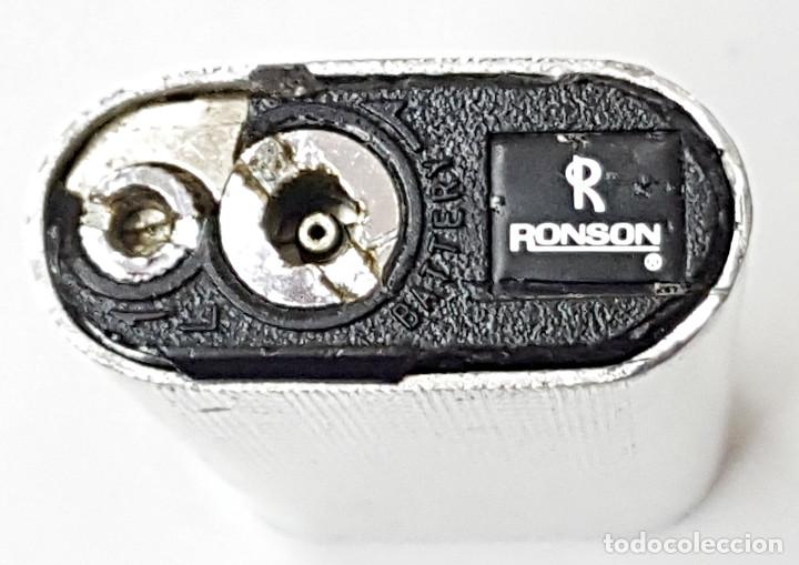 Mecheros: Encendedor Ronson, a pila. - Foto 4