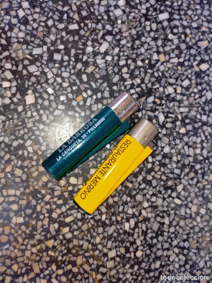 Mecheros: DOS MECHEROS CLIPPER CON PUBLICIDAD - Foto 4