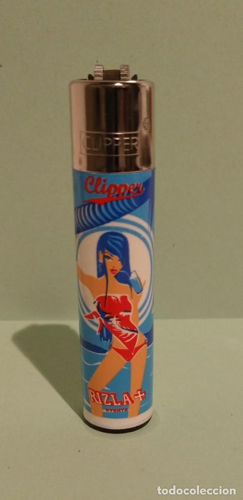 Mecheros: Mechero CLIPPER, publicidad RIZLA+ - Foto 1