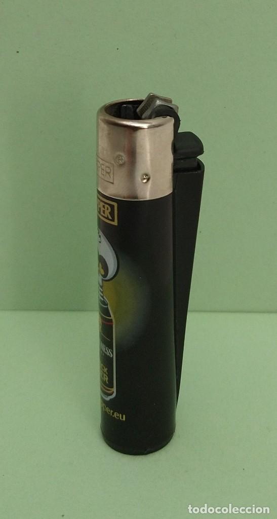 Mecheros: Mechero CLIPPER DARKNESS BLACK BEER - Foto 3