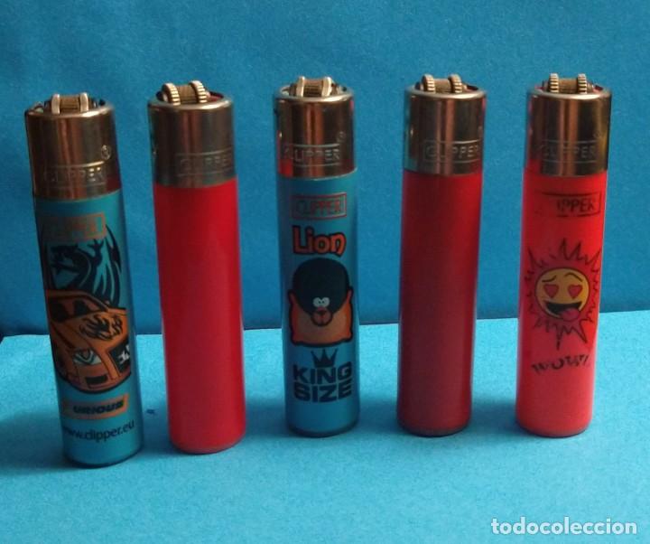 Mecheros: Lote de 5 mecheros MINI CLIPPER - Foto 1