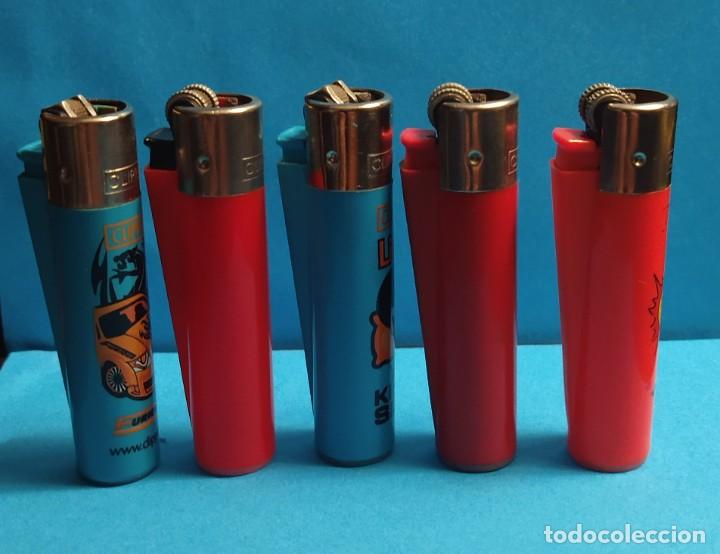 Mecheros: Lote de 5 mecheros MINI CLIPPER - Foto 2