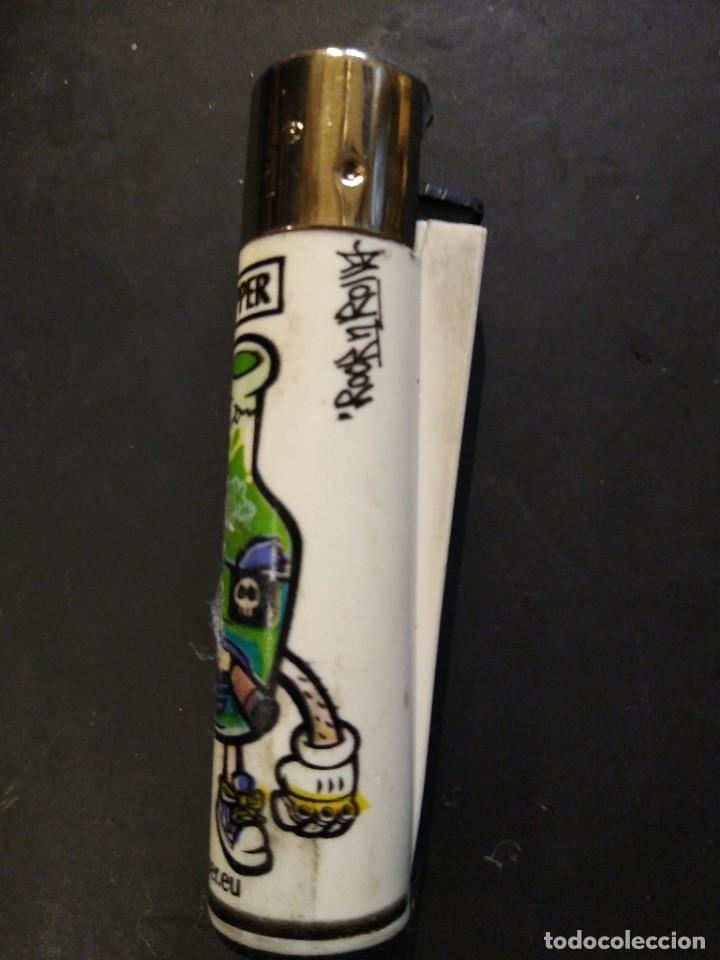 Mecheros: Mechero Clipper Rock Rollk - Foto 2