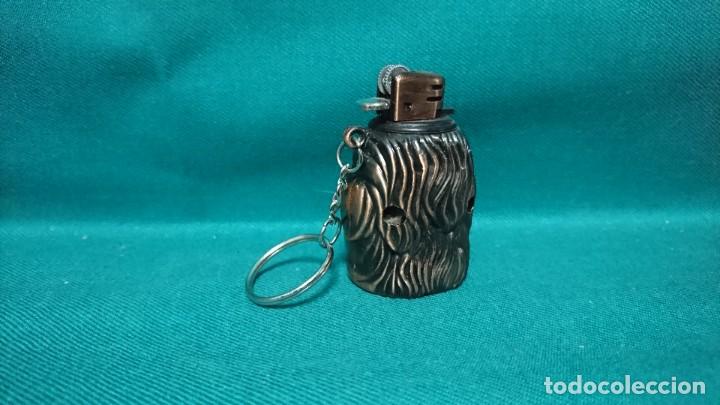 Mecheros: MECHERO DE COLECCI&Oacute;N, CABEZA DE PERRO - Foto 2