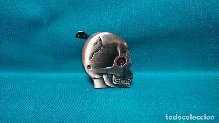 Mecheros: MECHERO DE COLECCI&Oacute;N, CALAVERA - Foto 2