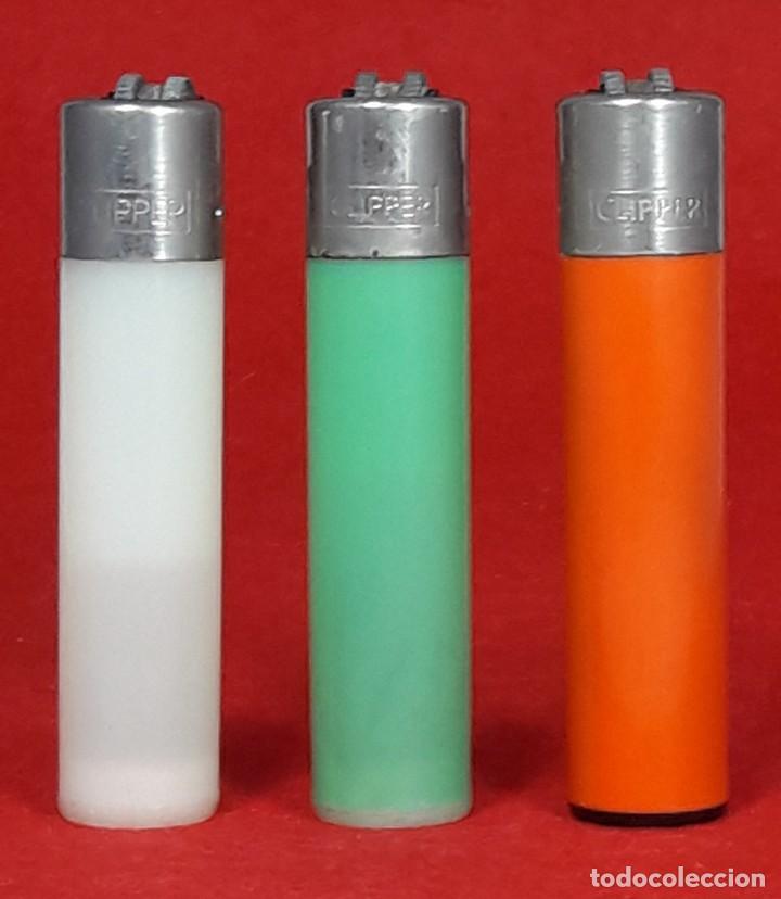 Mecheros: MECHERO CLIPPER BLANCO , VERDE , NARANJA - Foto 1