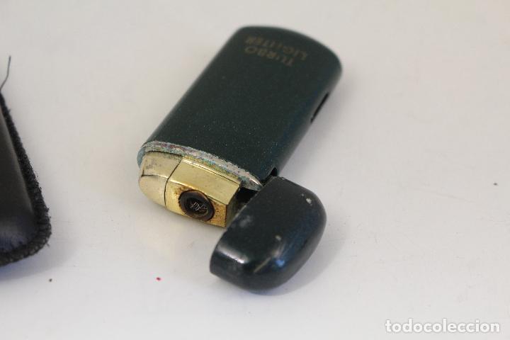 Mecheros: Antiguo mechero turbo lighter - Foto 3