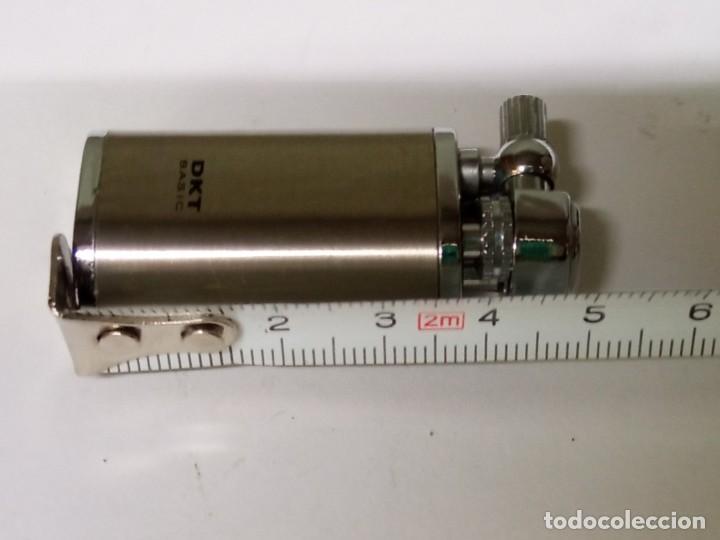 Mecheros: ENCENDEDOR GAS y PIEDRA DKT BASIC METALICO - Foto 7