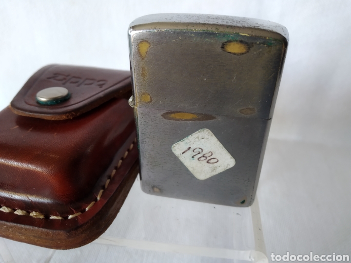 Mecheros: ZIPPO A&Ntilde;O 1980 CON FUNDA - Foto 10